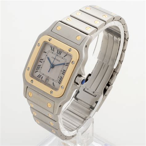 cartier santos galbee 1566|cartier santos 1566 price.